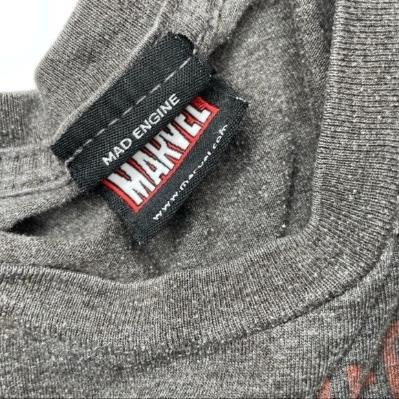 mad engine marvel graphic short sleeve t-shirt comic book superhero med - Picture 3 of 3